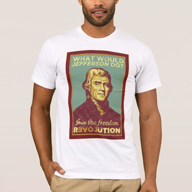 ¿Qué Jefferson haría? Camisa (Anverso)