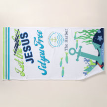 Que Jesús Te Ponga Toalla De Playa Gratuita