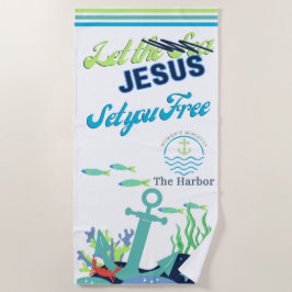 Que Jesús Te Ponga Toalla De Playa Gratuita