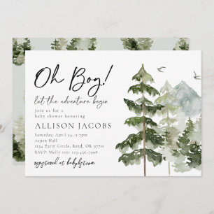 Que La Aventura Empiece Invitaciones A La Ducha Be