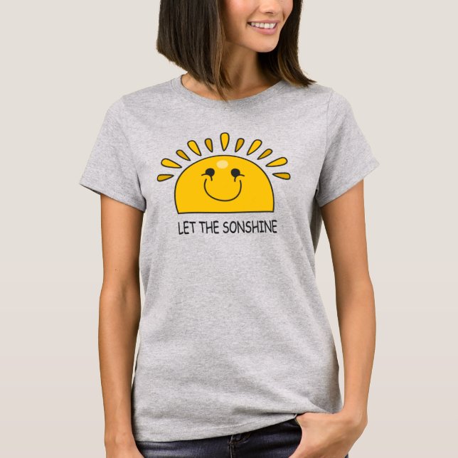 Que la camiseta Sonshine_Christian (Anverso)