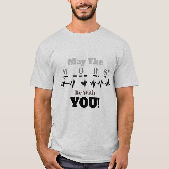 Que la madre esté contigo camiseta de radio (Anverso)