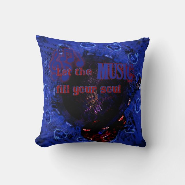 Que la música llene tu almohada azul del alma (Anverso)