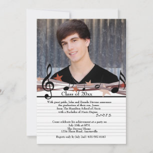 Que la música se reproduzca en la invitación a gra