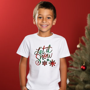 Que la nieve ponga camisetas de Navidades