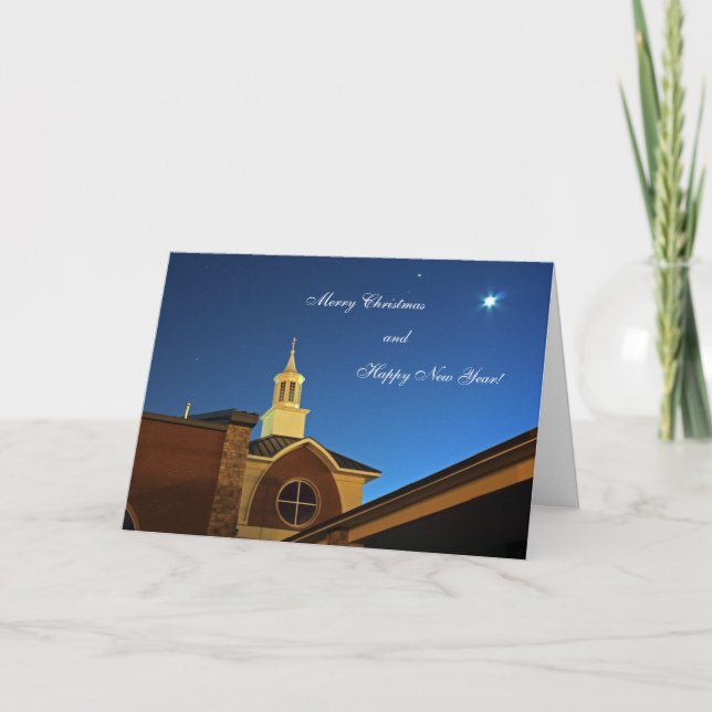 Que la paz sea tu tarjeta de Navidades benéficos (Anverso)