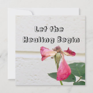 ¡Que la tarjeta de inicio de curación!