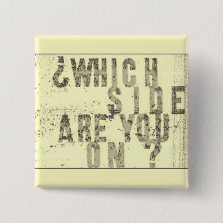 ¿Qué lado está usted encendido? botón