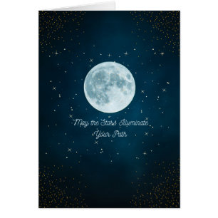 Que las Estrellas Iluminen tu Camino –Tarjeta de C