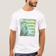 Que las mujeres sean camisetas (ligeras)