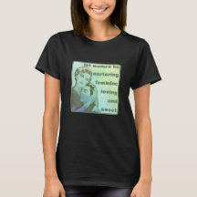 Que las mujeres sean camisetas (oscuras)
