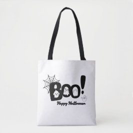 ¡Qué lindo "Boo"! Bolsa de Halloween Ghost Tote