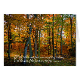 Que los campos sean jubilosos