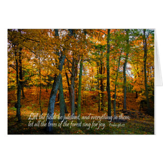 Que los campos sean jubilosos