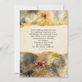 Que Nada Te Perturbe