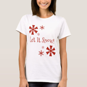 Que Nieva la Camisa de Nieve Roja