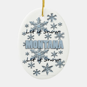 Que nieve, adorno navideño