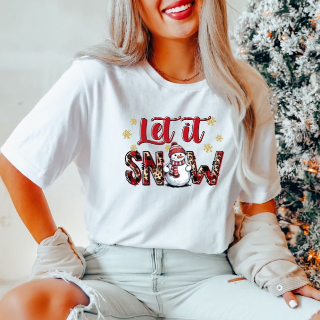 "Que nieve": Camiseta de muñecas de nieve (Subido por el creador)