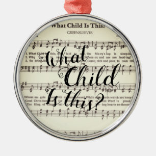 Qué niño es este ornamento