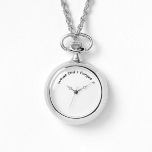 ¿Qué olvidé? - Relojes de señora.