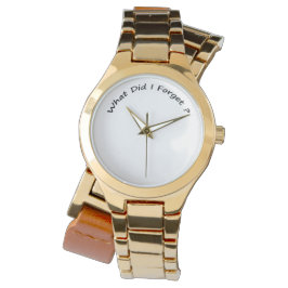 ¿Qué olvidé?- Relojes de señora .