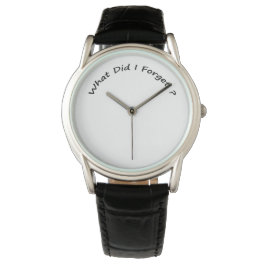 ¿Qué olvidé?-  Relojes para hombres.