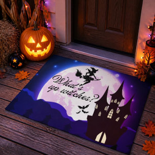 ¿Qué pasa Brujas? Alfombra de Puerta (Púrpura)