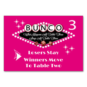 Qué Pasa Con La Tarjeta De Mesa Bunco #3