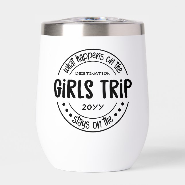 Qué pasa con los Chicas Trip Chicas Personalizado  (Frente)