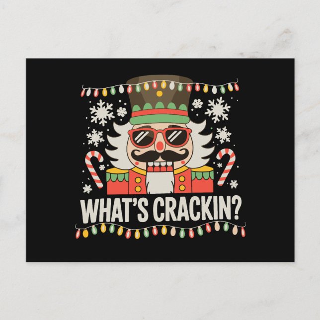 ¿Qué pasa Navidad Cascanueces Fiesta de Navidad (Anverso)