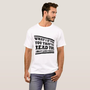 Qué pasa si te digo camiseta divertida