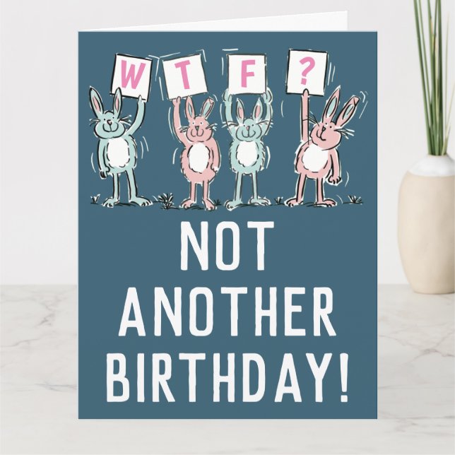 ¿QUÉ PASA? Tarjeta de cumpleaños feliz (Anverso)