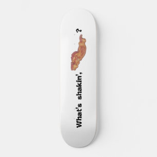 ¿Qué pasa tocino skateboard divertido