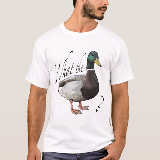 ¿Qué Pato? camiseta (Anverso)