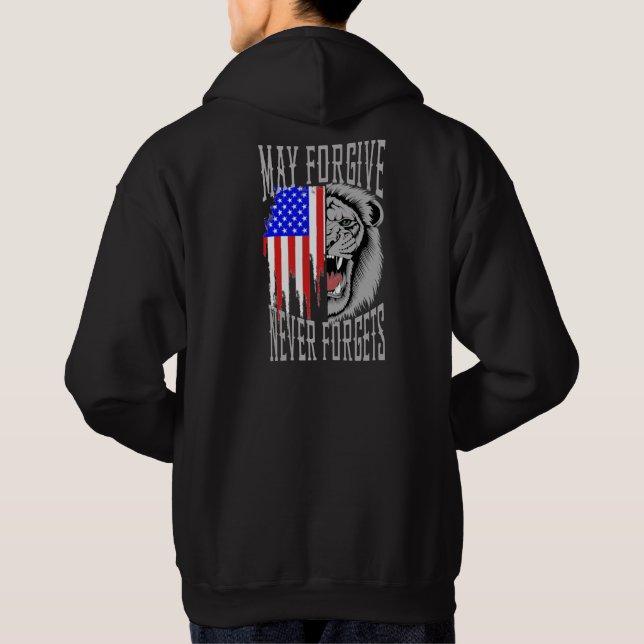 Que perdonen, nunca olviden la sudadera de león (Reverso)