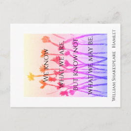 Qué podemos ser (Hamlet) postal