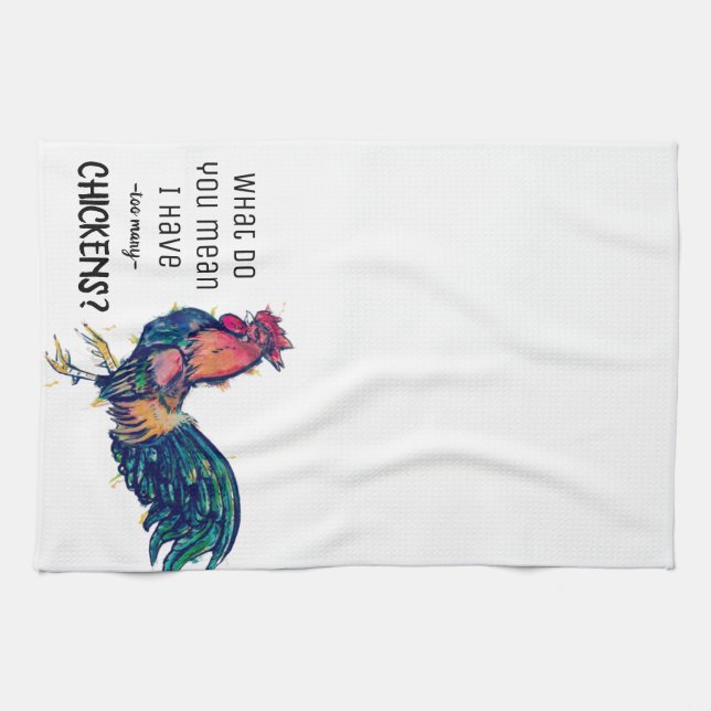 ¿Qué Quieres Decir De Las Toallas De Cocina? (Horizontal)