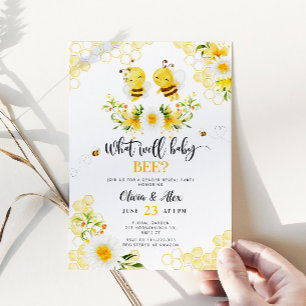 ¿Qué revelará la invitación el género de las abeja