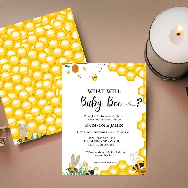 ¿Qué revelará la invitación el género de las abeja (Subido por el creador)