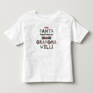 Qué Santa no me trae la abuela camisa
