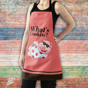 ¿Qué se está cocinando delantal de cerdo genial