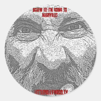 ¡Que se jodan! ¡Voy a Nashville! Pegatina