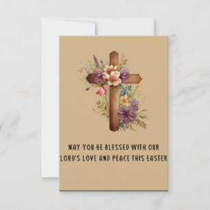 Que seas bendecido con nuestra tarjeta de Pascua.