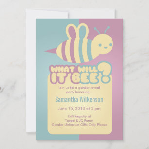 ¿Qué Será? Invitaciones a la ducha para bebés