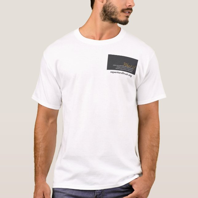 Qué si camiseta (Anverso)