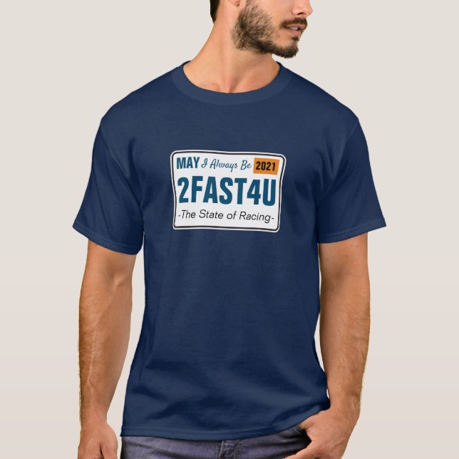 Que siempre sea una camiseta de Carreras 2FAST4U (Anverso)