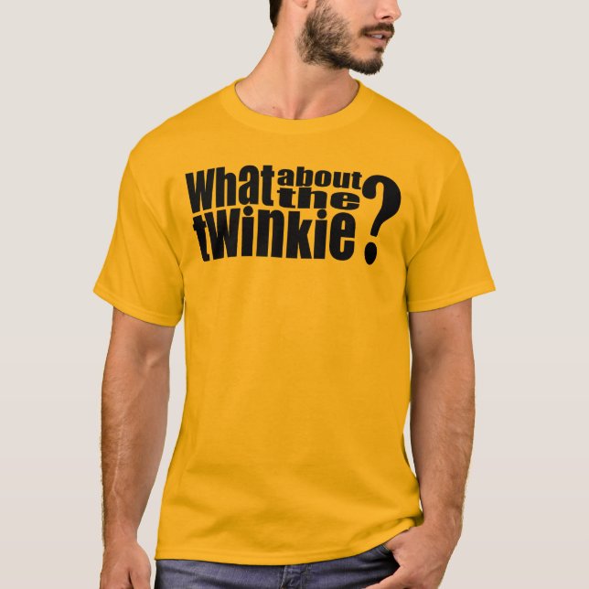 Qué sobre la camiseta de Twinkie (Anverso)