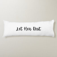 Que Su Resto Regalo Largo De La Almohada Del Cuerp