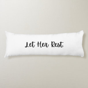 Que Su Resto Regalo Largo De La Almohada Del Cuerp