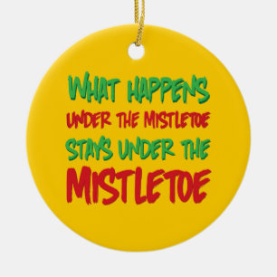 Qué sucede debajo del ornamento del día de fiest